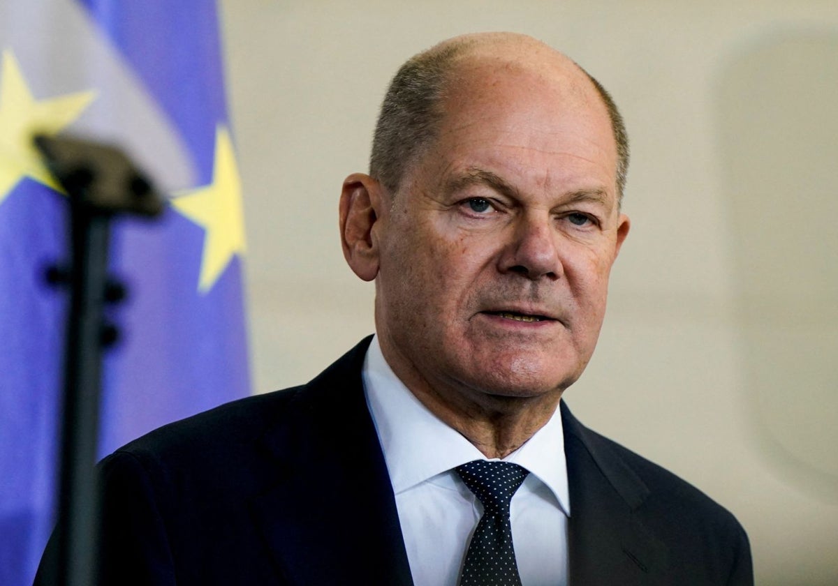 El canciller de Alemania, Olaf Scholz