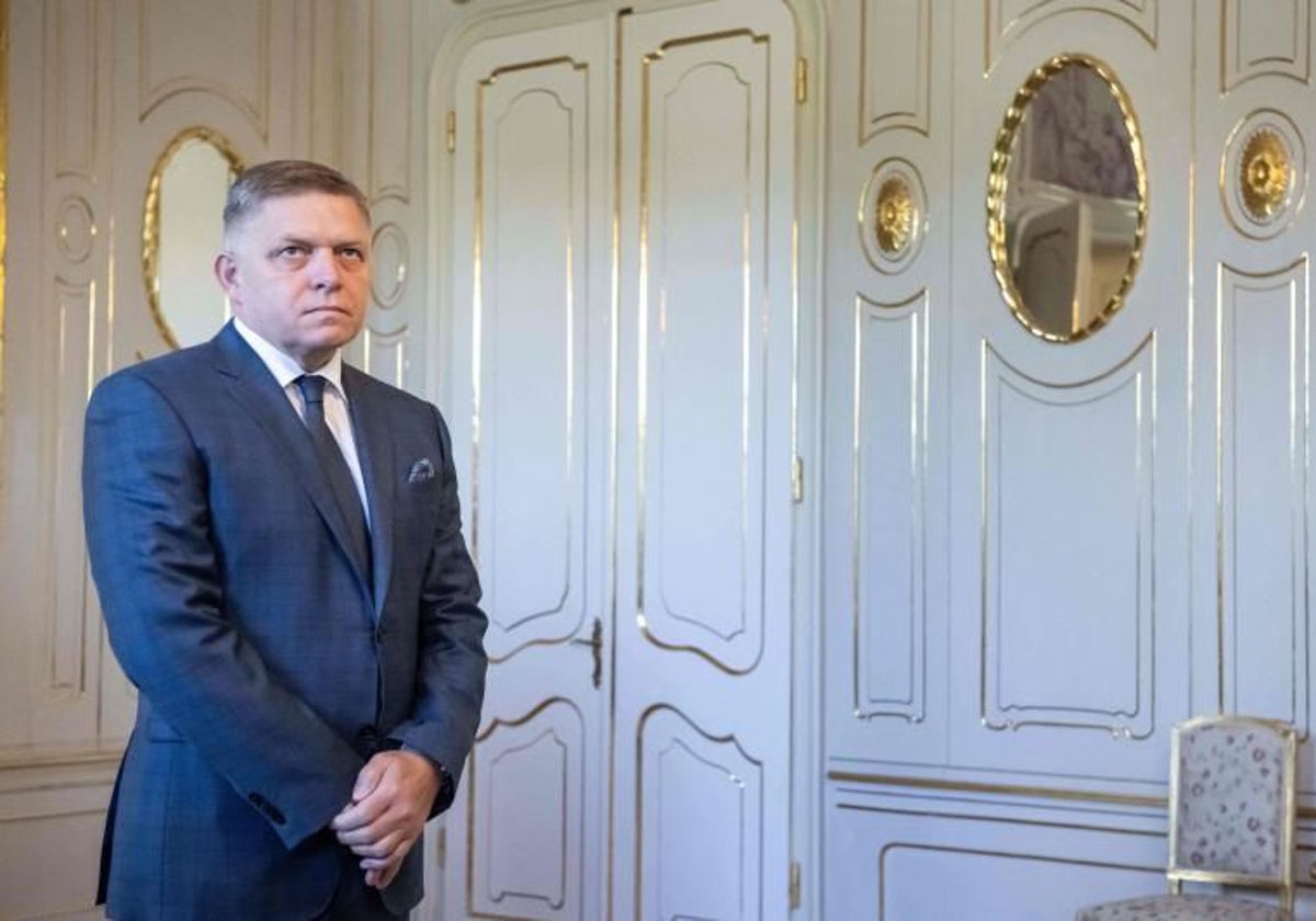 El primer ministro eslovaco, Robert Fico