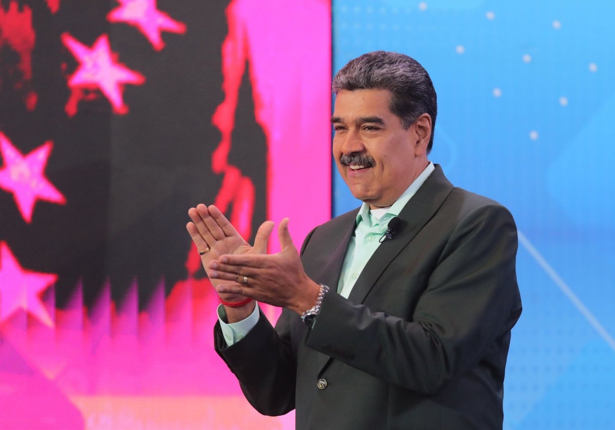 El líder chavista y presidente de Venezuela, Nicolás Maduro