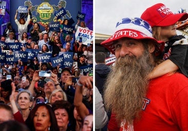 Un abismo separa a las dos Américas que votan