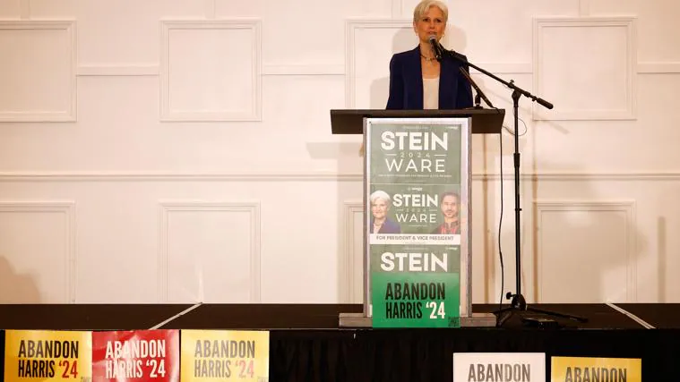 Jill Stein, candidata del partido verde.