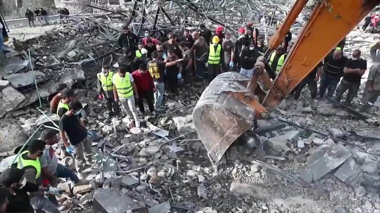 Al menos 27 muertos en nuevos ataques israelíes en Líbano, en su mayoría en Monte Líbano