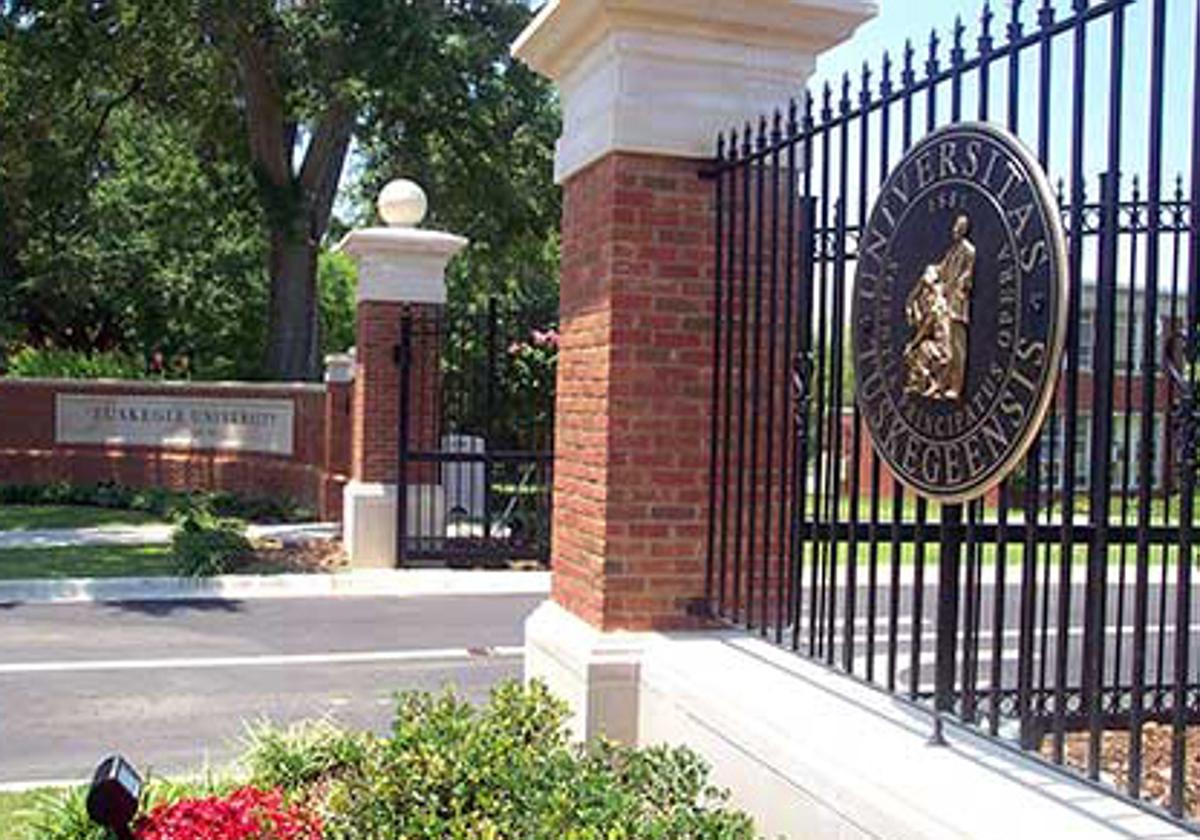 El campus de la Universida dTuskegee de Alabama.