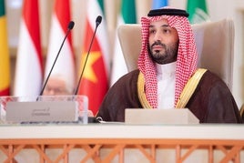 Mohamed Bin Salman arremete contra el «genocidio colectivo» de Israel en Gaza