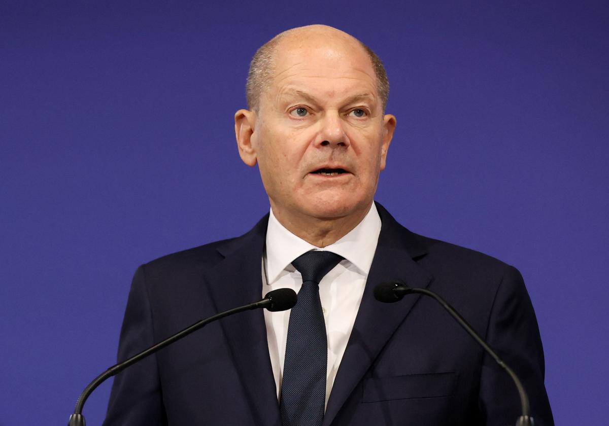 Olaf Scholz en una imagen de archivo.