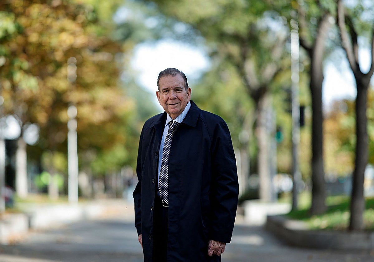 Edmundo González Urrutia este miércoles en Madrid