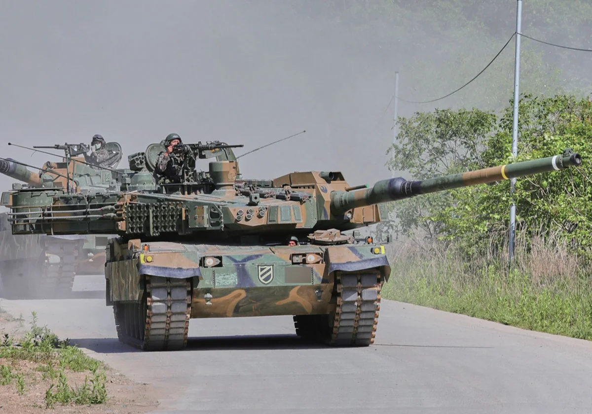 Tanque K2 Black Panther, de origen surcoreano