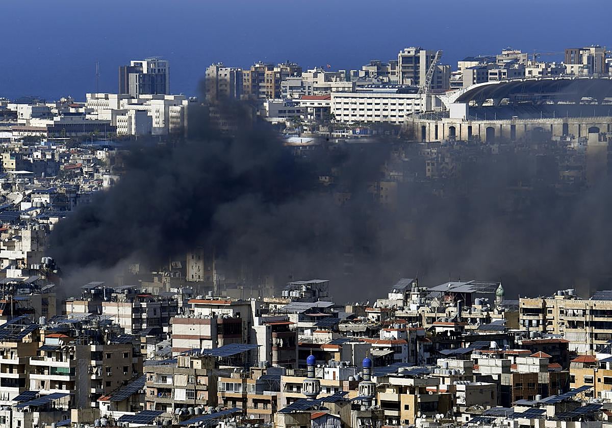 Explosión al sur de Líbano.