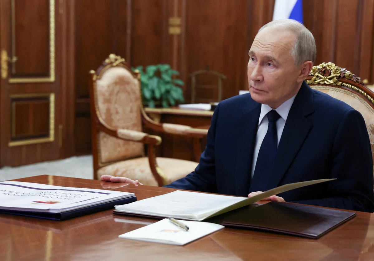 El presidente de Rusia, Vladímir Putin.