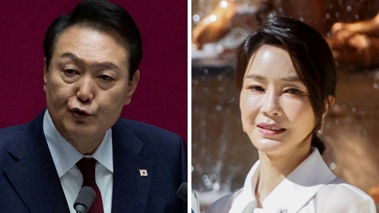 De las acusaciones de plagio de la tesis doctoral a la manipulación bursátil, los escándalos de la esposa del presidente de Corea del Sur