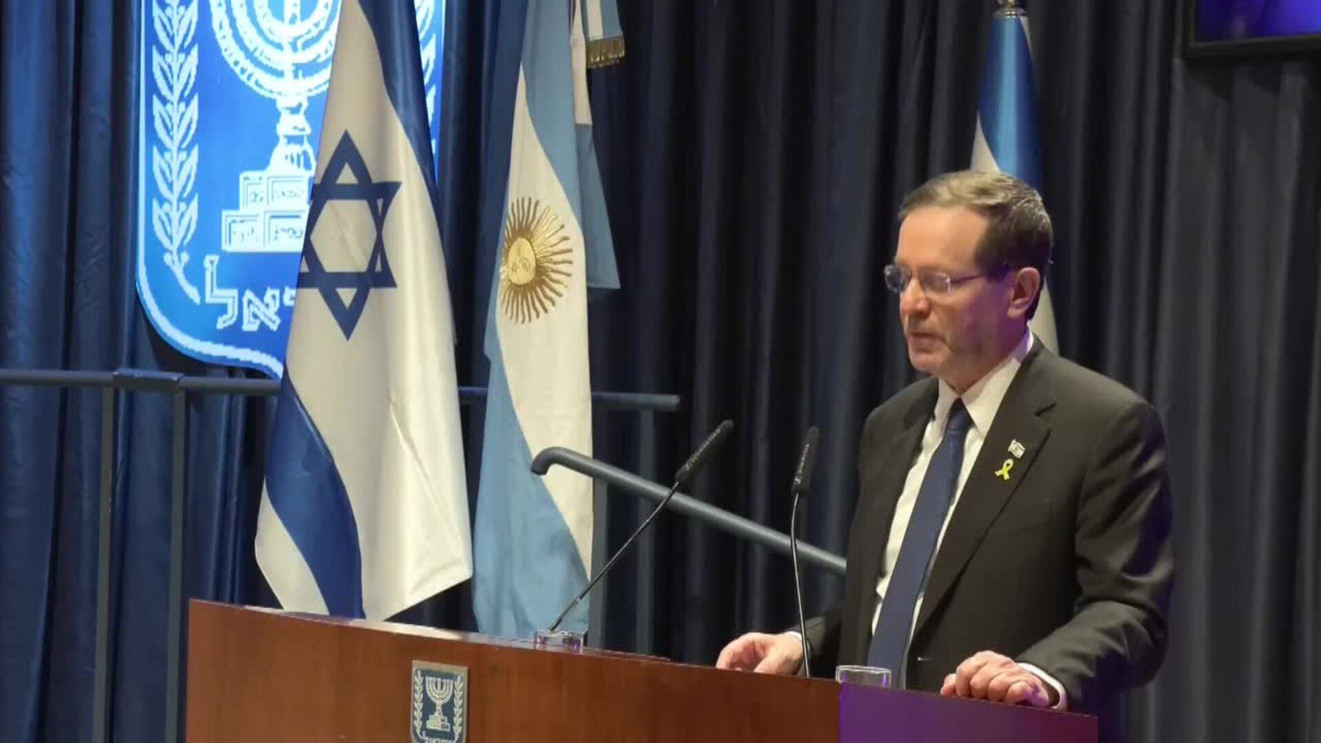 Israel y Argentina recuerdan a cautivos de Hamás en el 75 aniversario ...