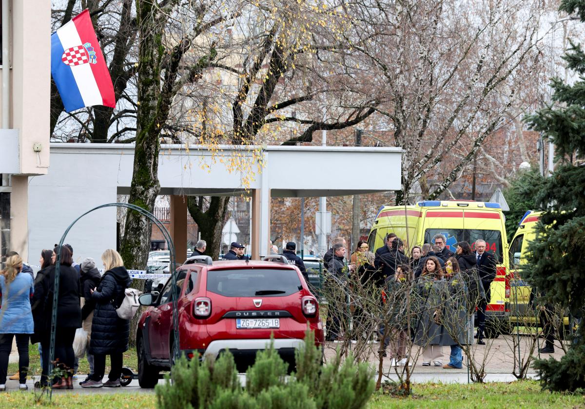 El colegio de Zagreb donde han sucedido los hechos