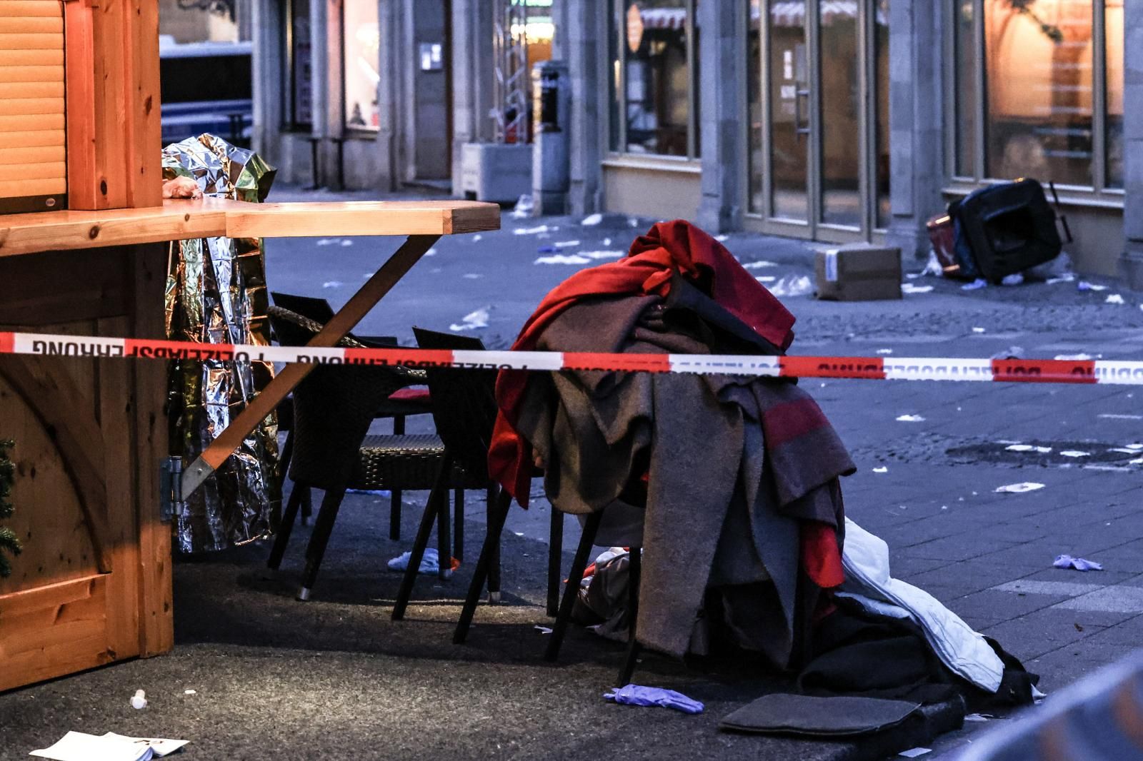Las imágenes del atropello en un mercadillo navideño de Alemania