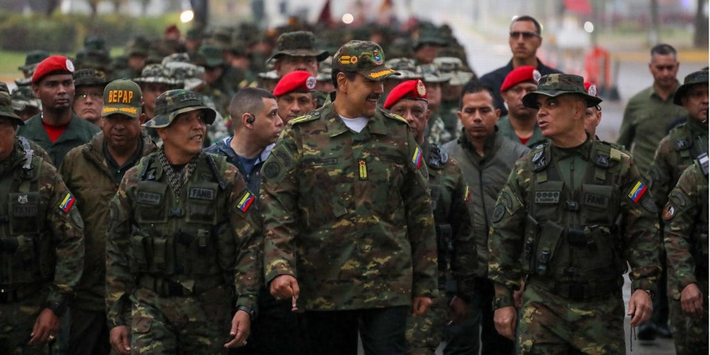 Maduro prepara un escudo militar ante la hipotética intervención en Venezuela