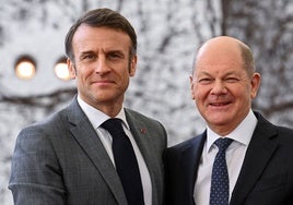 Macron y Scholz defienden una Europa soberana capaz de defender sus intereses ante Donald Trump