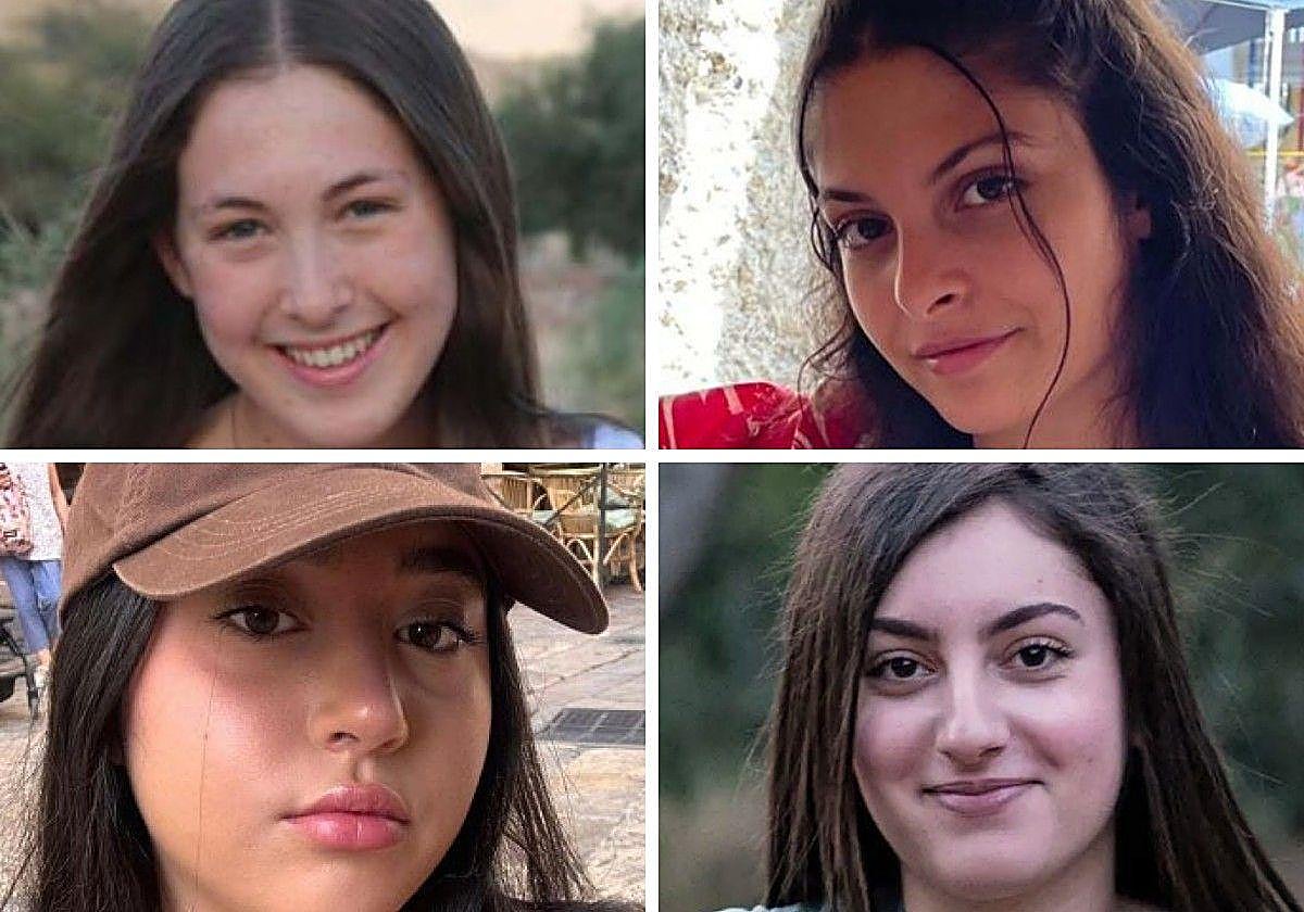 Naama Levy, Danielle Gilboa, Liri Elbag y Karina Arif, las próximas rehenes en ser liberadas