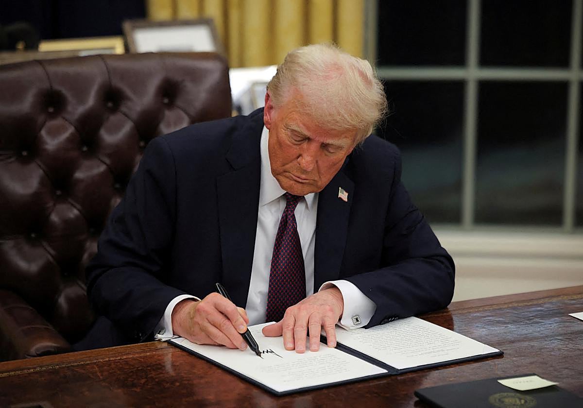 El presidente de EE.UU., Donald Trump.