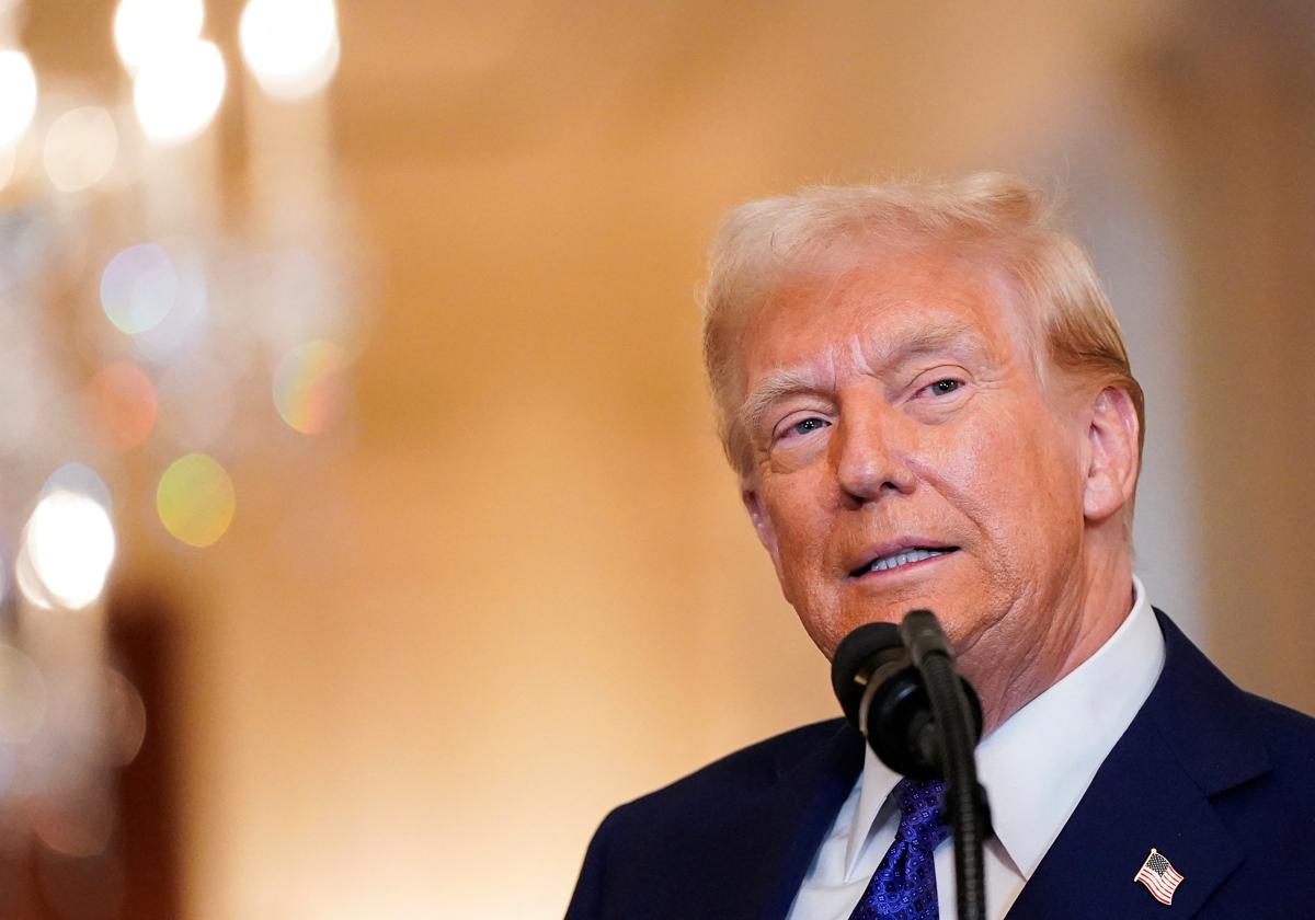 El presidente de EE.UU., Donald Trump.