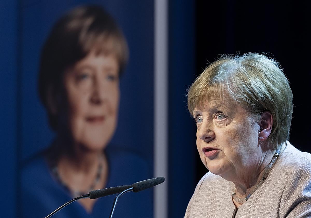 La excanciller alemana Angela Merkel