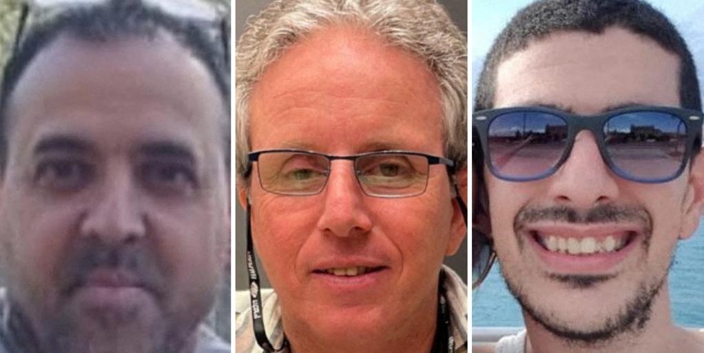 Hamás confirma la identidad de los tres nuevos rehenes que liberará el sábado: Or Levi, Eli Sharabi y Ohad Ben Ami