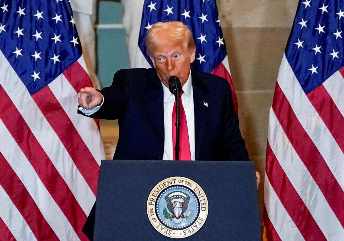 El presidente de EE.UU., Donald Trump