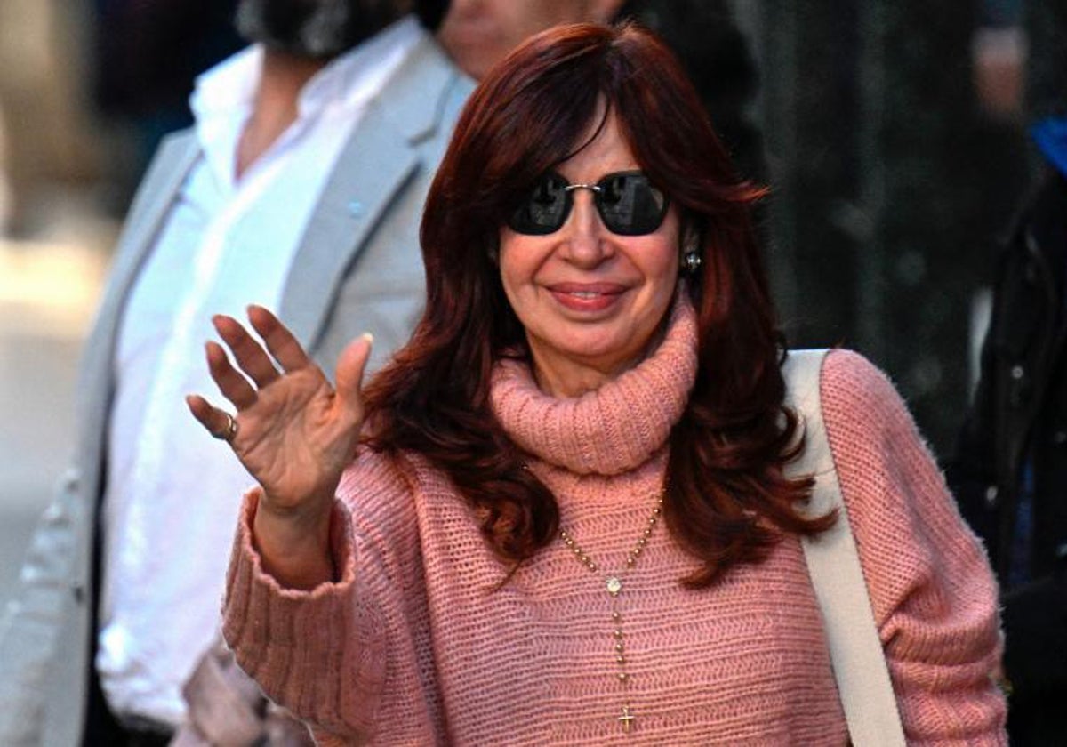 La expresidenta Cristina Kirchner