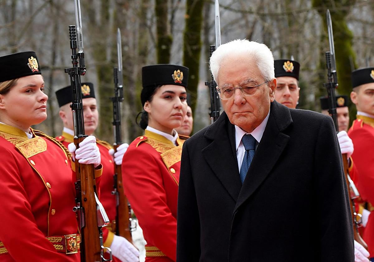 Sergio Mattarella, presidente italiano, carga contra Rusia en el marco de la invasión rusa de Ucrania