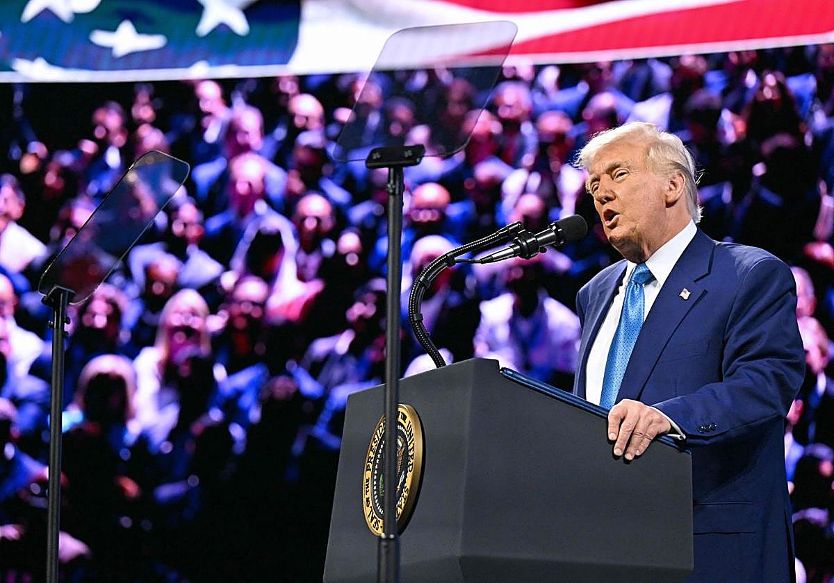 El presidente de Estados Unidos, Donald Trump