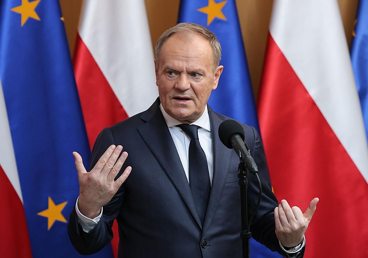 El primer ministro de Polonia, Donald Tusk