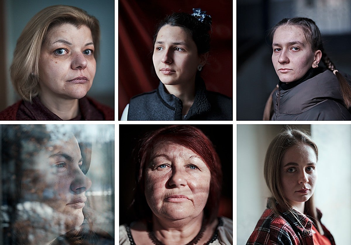 Oksana, Melania, Victoria... las vidas de seis viudas de la guerra de Ucrania y los hombres que perdieron