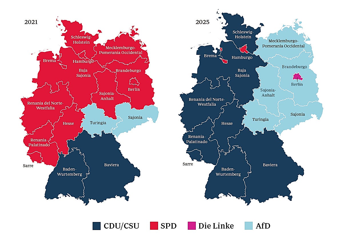 El Telón de Acero vota a la extrema derecha de AfD en las elecciones de Alemania