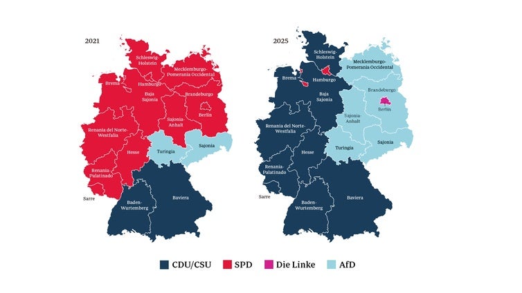 El Telón de Acero vota a la extrema derecha de AfD en las elecciones de Alemania