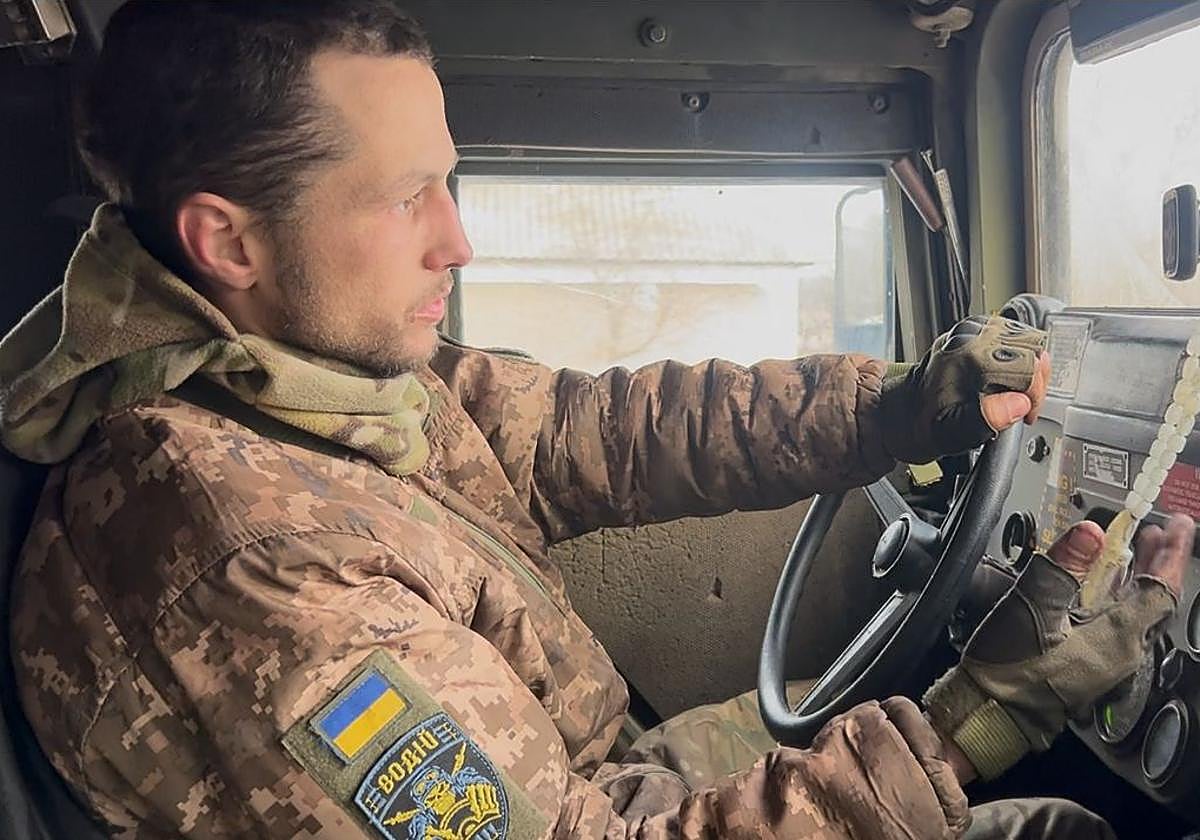 Oleg, uno de los 200 presos del batallón de asalto número 11 de la brigada 59