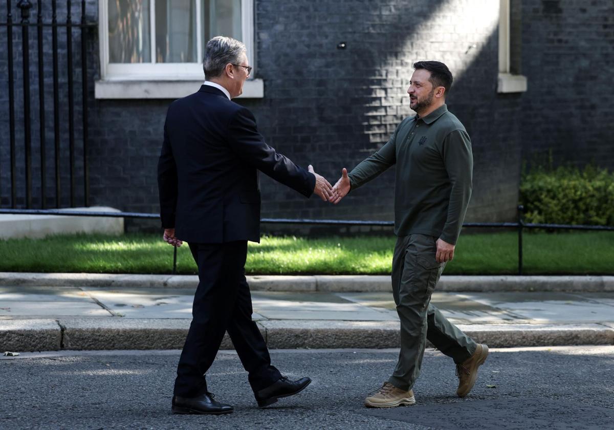 Starmer y Zelenski se reunirán este domingo antes de la cumbre de líderes internacionales en Londres