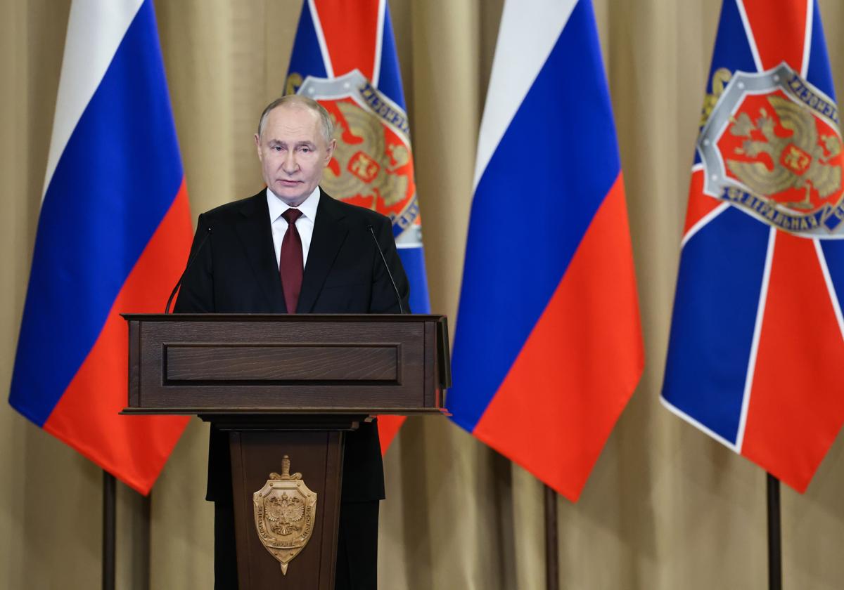 El presidente ruso, Vladímir Putin, en una imagen de archivo
