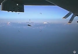 París denuncia el «comportamiento peligroso» de un caza ruso contra un dron militar francés