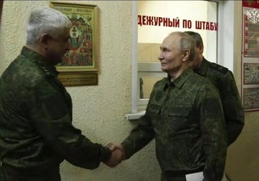 Putin canta victoria en Kursk y se presenta en la región por primera vez