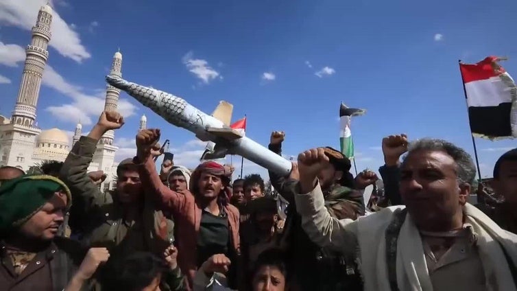 Los hutíes denuncian un nuevo ataque de Estados Unidos en la costa del Yemen