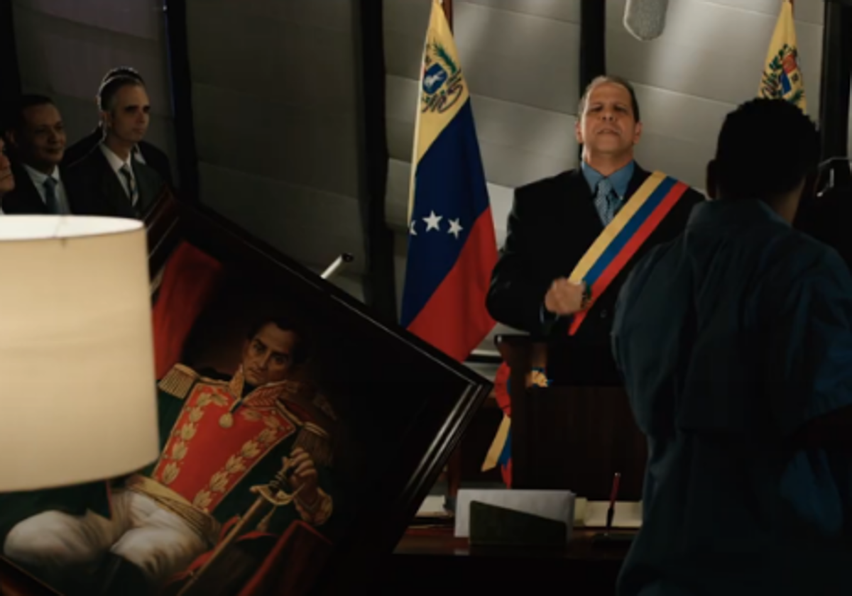 Uno de los fotogramas de la película 'Operación Orión'