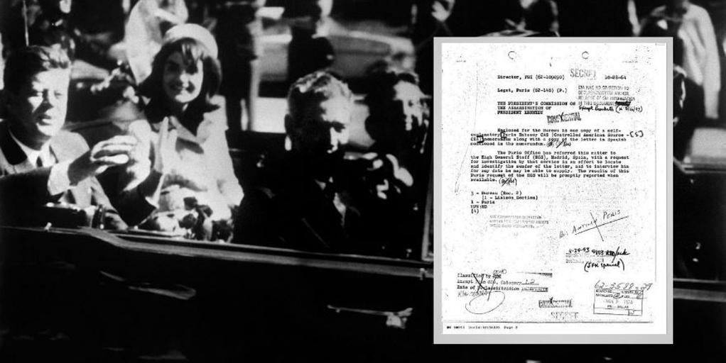 Las sombras del caso JFK llegan a España: el documento robado que aviva las teorías conspirativas