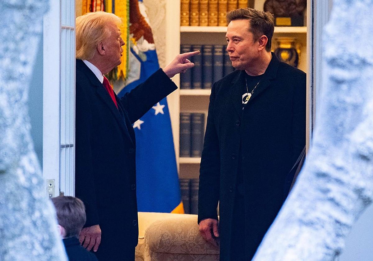 Trump limita el acceso de Elon Musk a planes militares tras su polémica ...