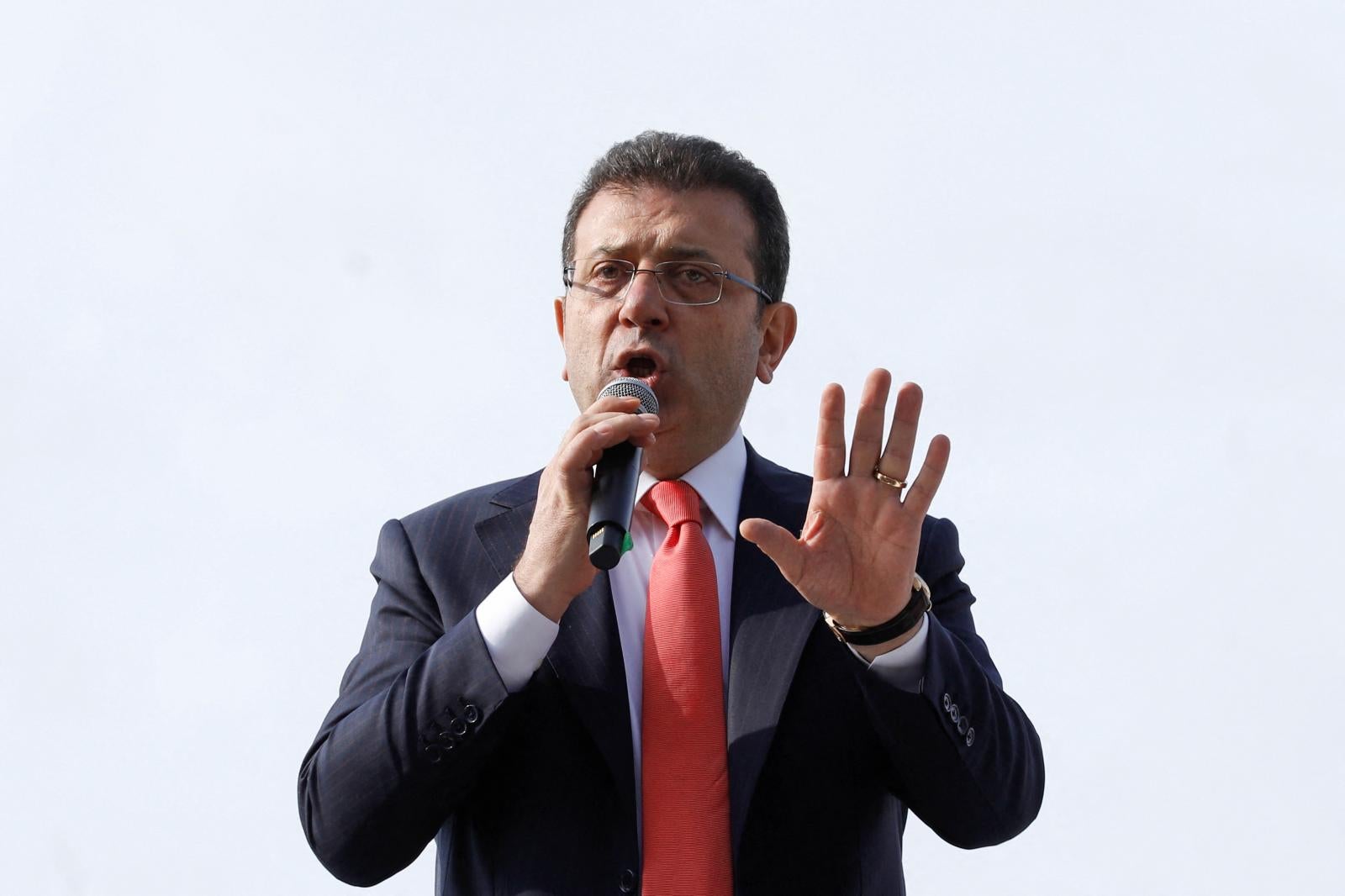 Ekrem Imamoglu, alcalde de Estambul y rival político del presidente del país, Recep Tayyip Erdogan