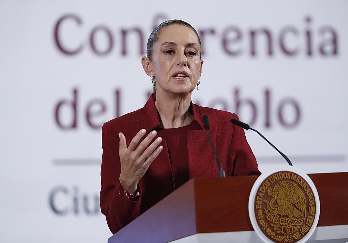 La presidenta mexicana, Claudia Sheinbaum