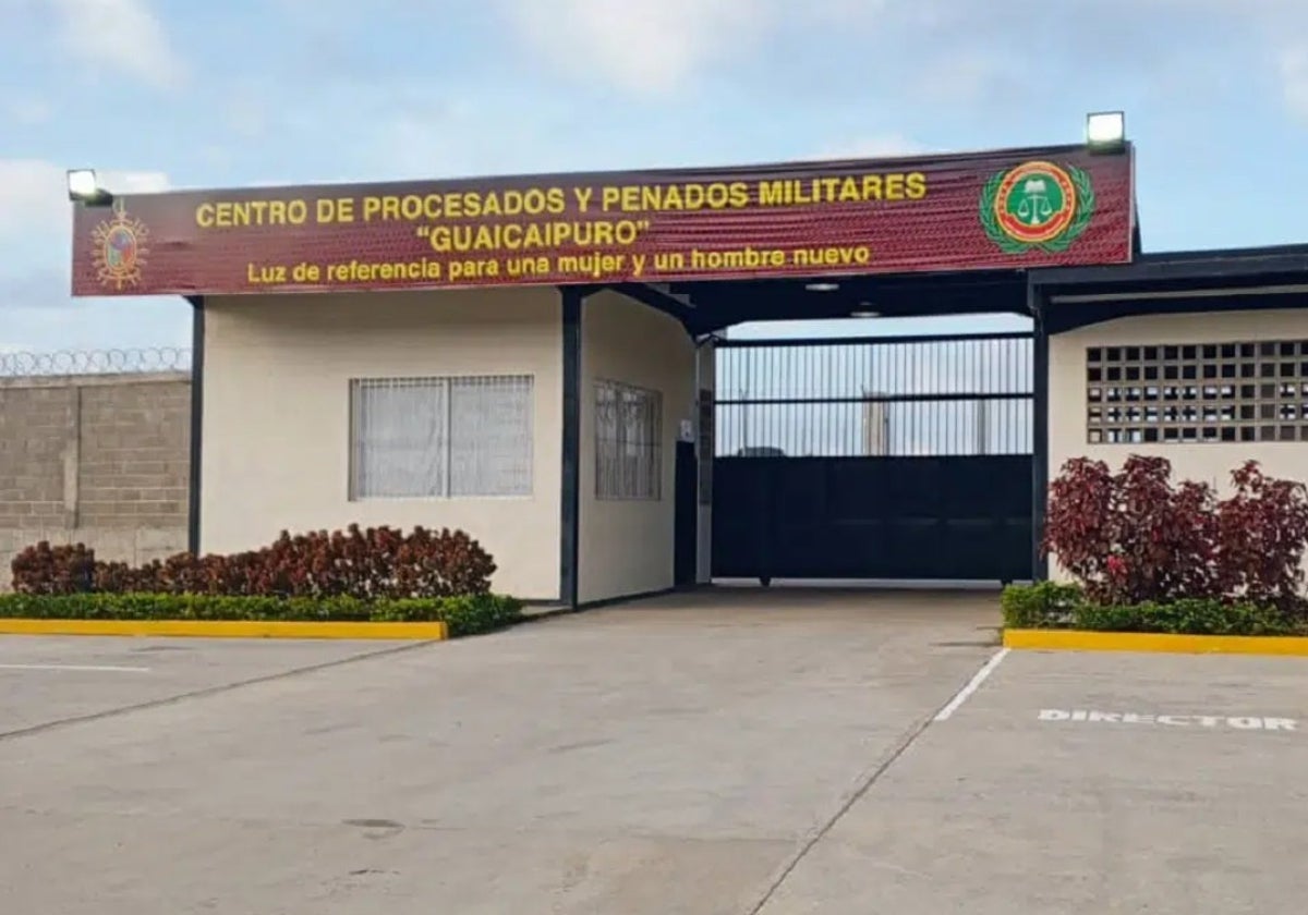 Exterior del centro de detención Cenapromil
