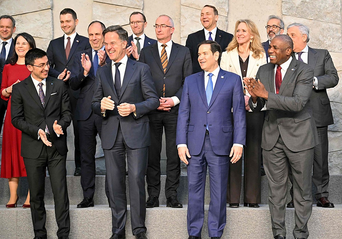 Reunión de ministros de Asuntos Exteriores de la OTAN en la sede de la alianza en Bruselas