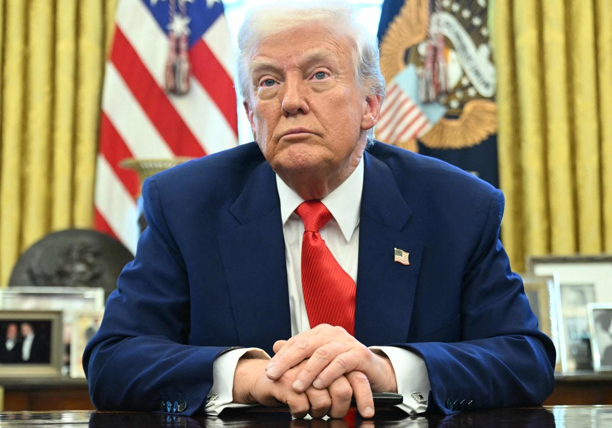 El presidente de Estados Unidos, Donald Trump