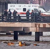 Muere un matrimonio español y sus tres hijos menores al estrellarse su helicóptero en el río Hudson