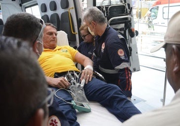 Hospitalizado el expresidente de Brasil Jair Bolsonaro por «fuertes dolores» en el abdomen