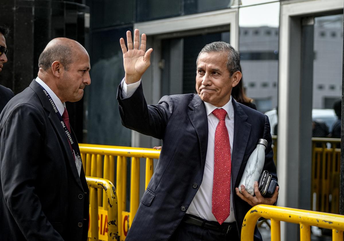 El expresidente Ollanta Humala, condenado por lavado de activos