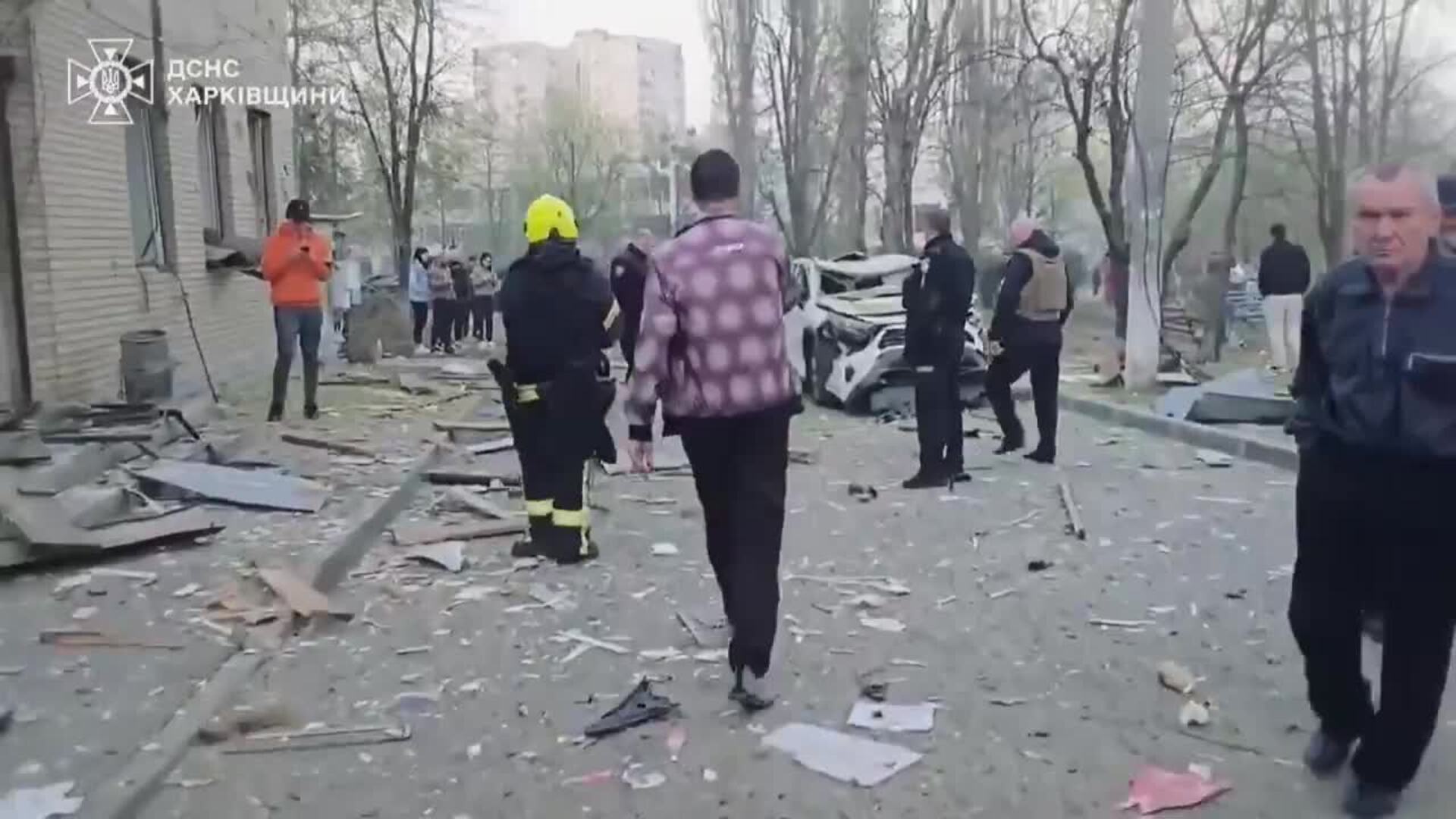 Al menos dos muertos y decenas de heridos tras dos ataques rusos en ...